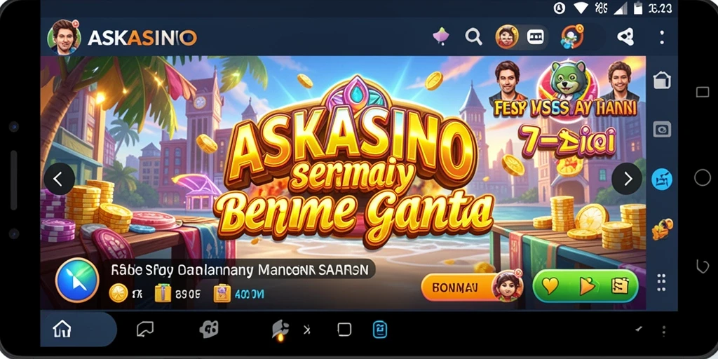 Screenshot <strong>ASKASINO</strong> menampilkan momen seru dalam gameplay casual yang menghibur.