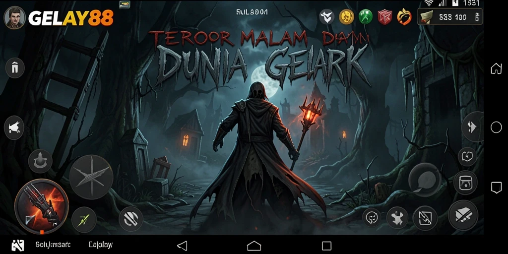 Gameplay menegangkan di dalam kegelapan yang mencekam.